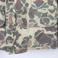 DUCK HUNTING POPELINE JACKET MADA IN USA 1960s - M/L   -