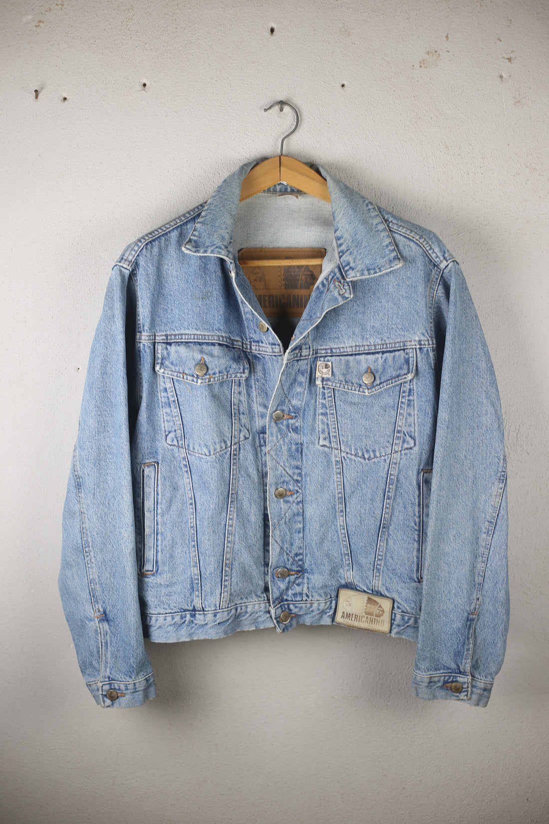 GIACCA DI JEANS AMERICANINO - L  -