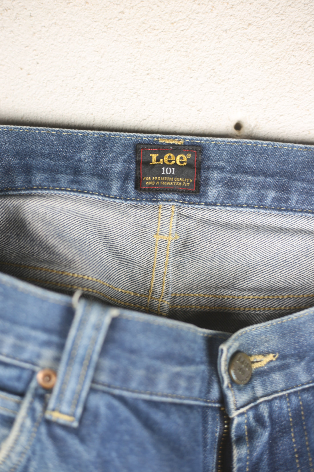 LEE 101 SELVEDGE DENIM    - W34-  48 it -