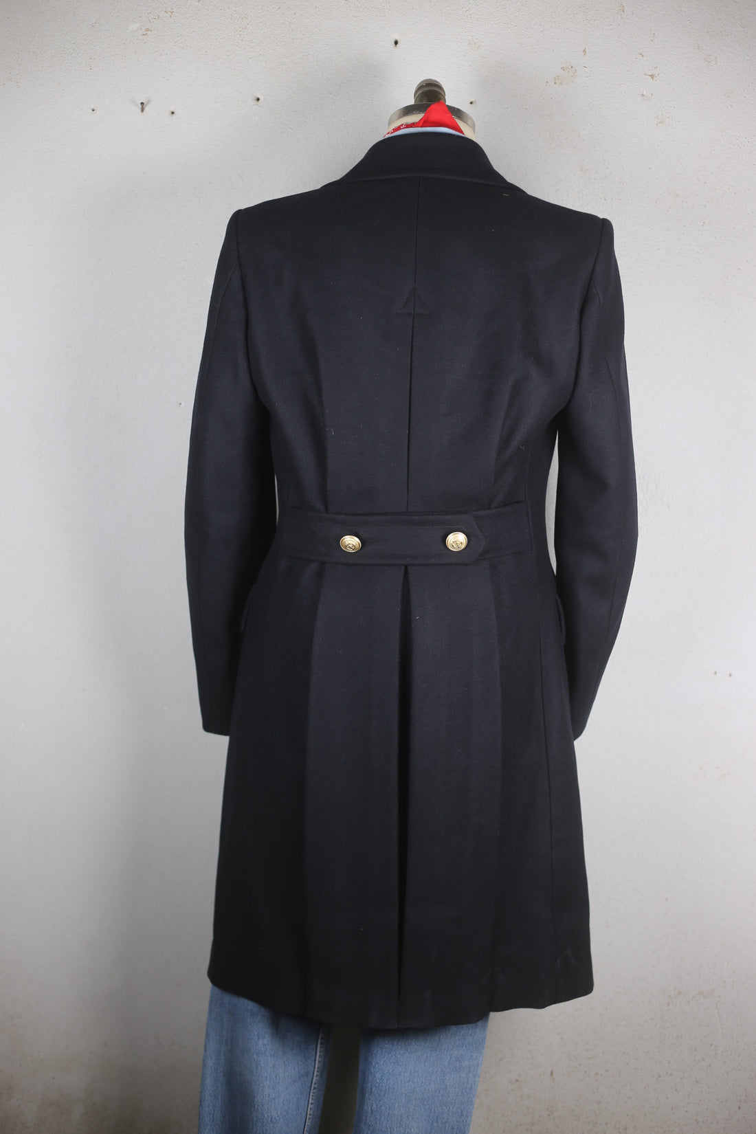 Italian Navy DEADSTOCK double-breasted coat