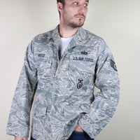 ABU US AIR FORCE camouflage jacket - L -