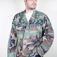 Giacca camouflage BDU WOODLAND  Us army airborne- L -