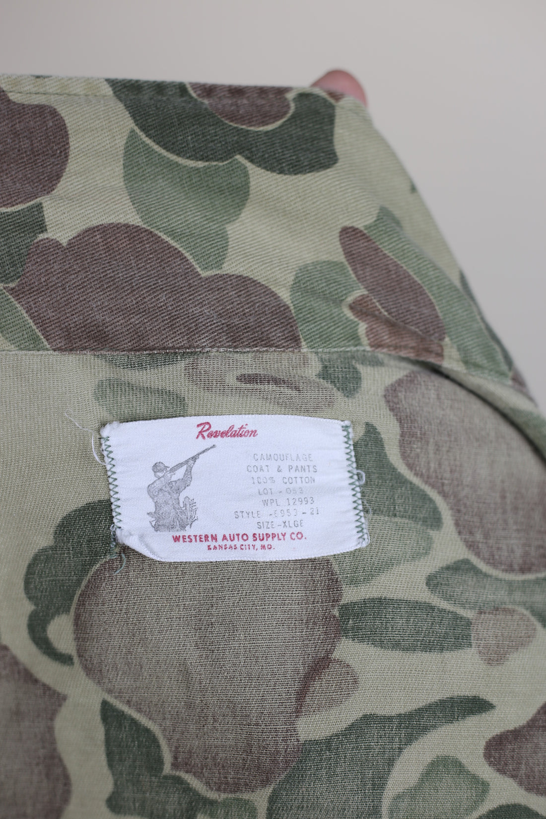 Duck Hunting Jacket Made in USA - L -