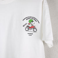 Tubular biker T-shirt