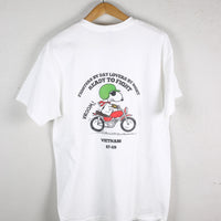 Tubular biker T-shirt