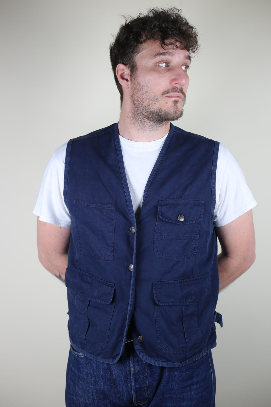 fishing vest   -  L   -