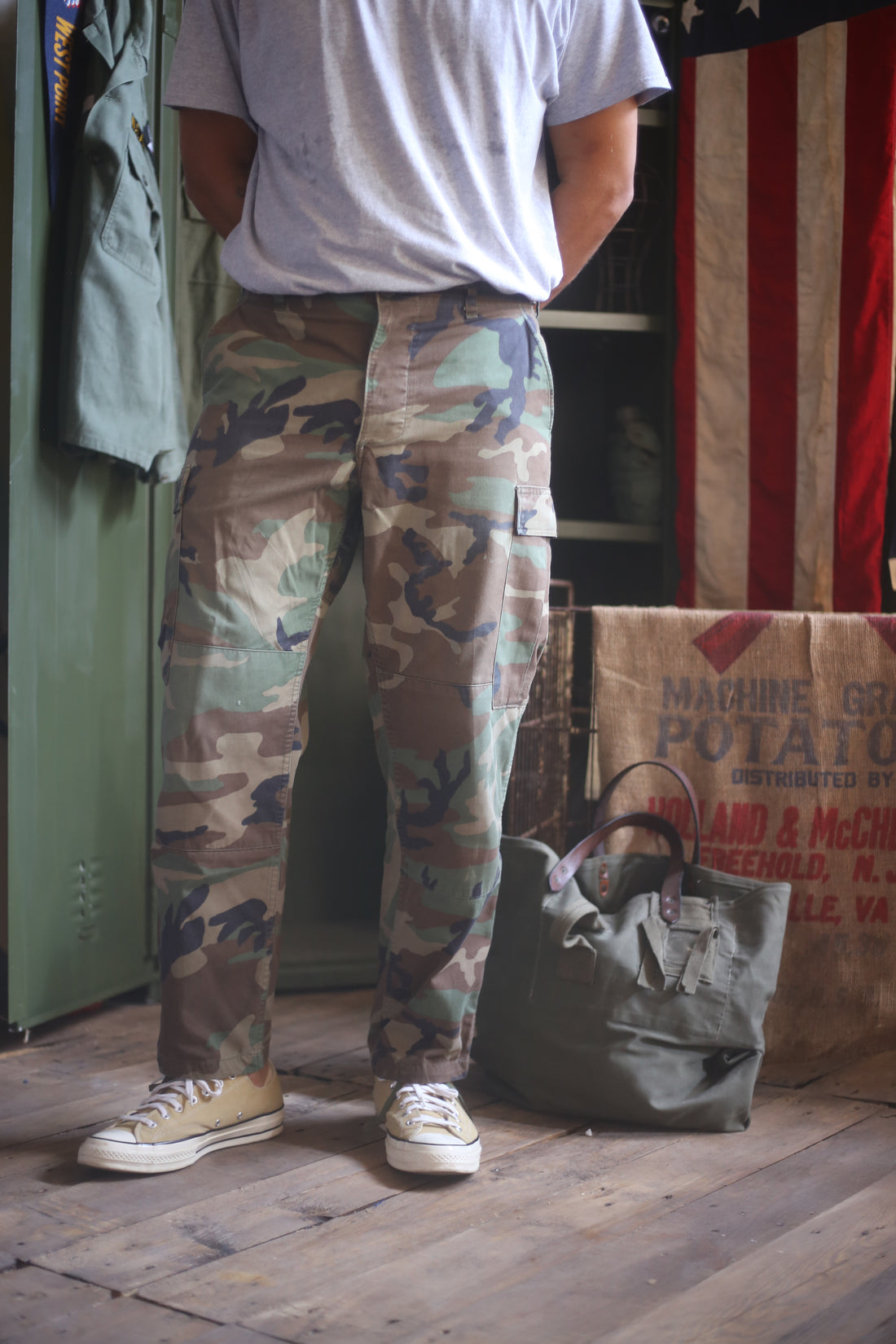 Cargo Ripstop Us Army Camouflage woodland