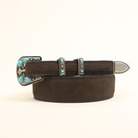 Navajo Suede Western Belt