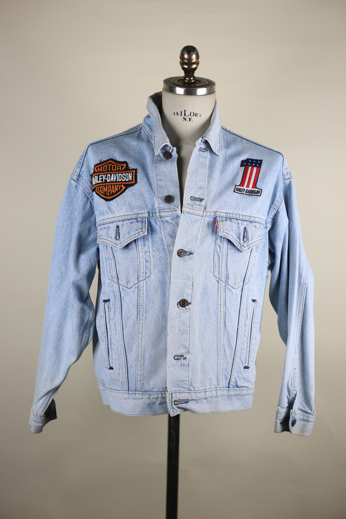 GIACCA DI JEANS vintage levis   -  M  -