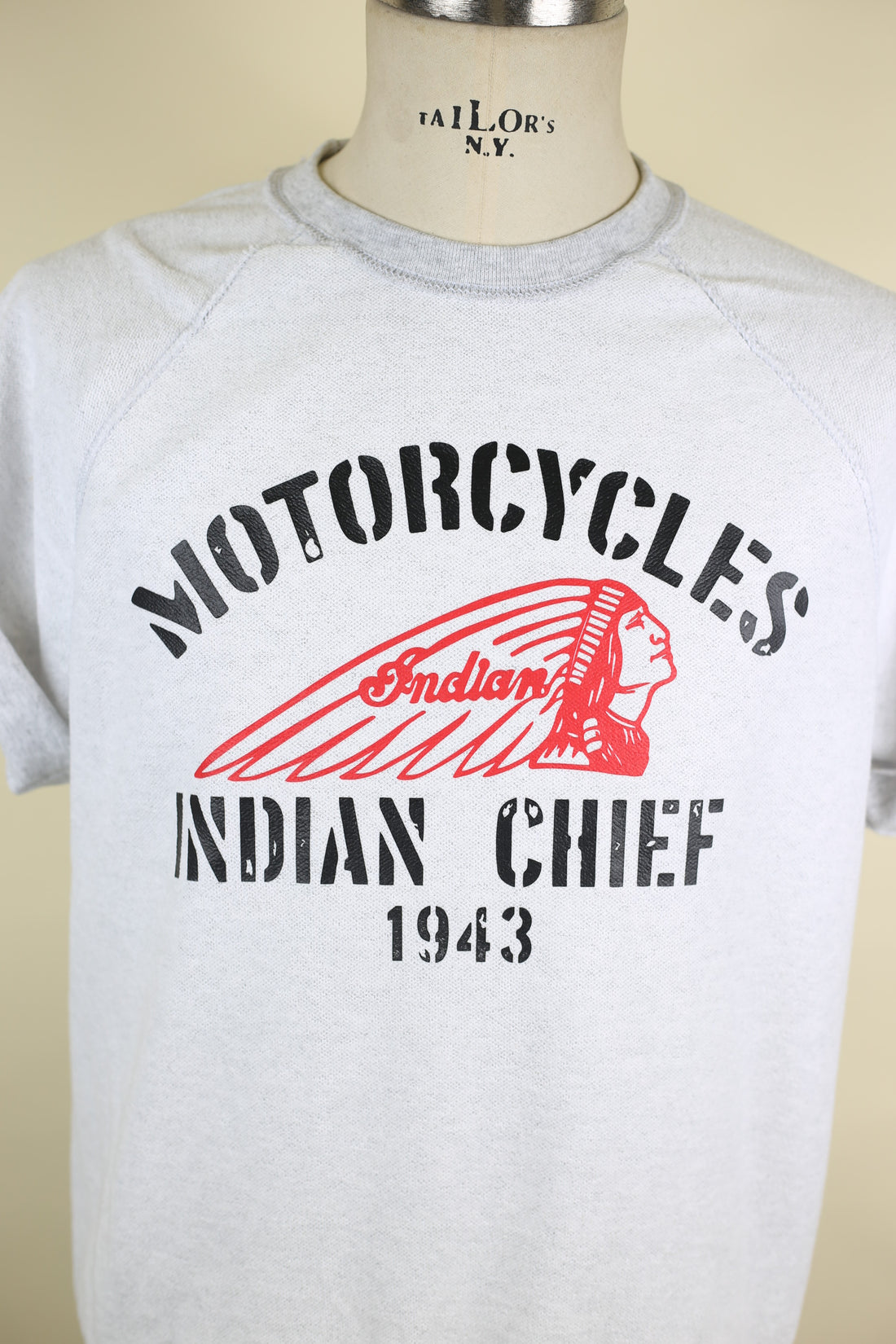 Indian Motorcycle Reverse Half Sleeve Sweatshirt