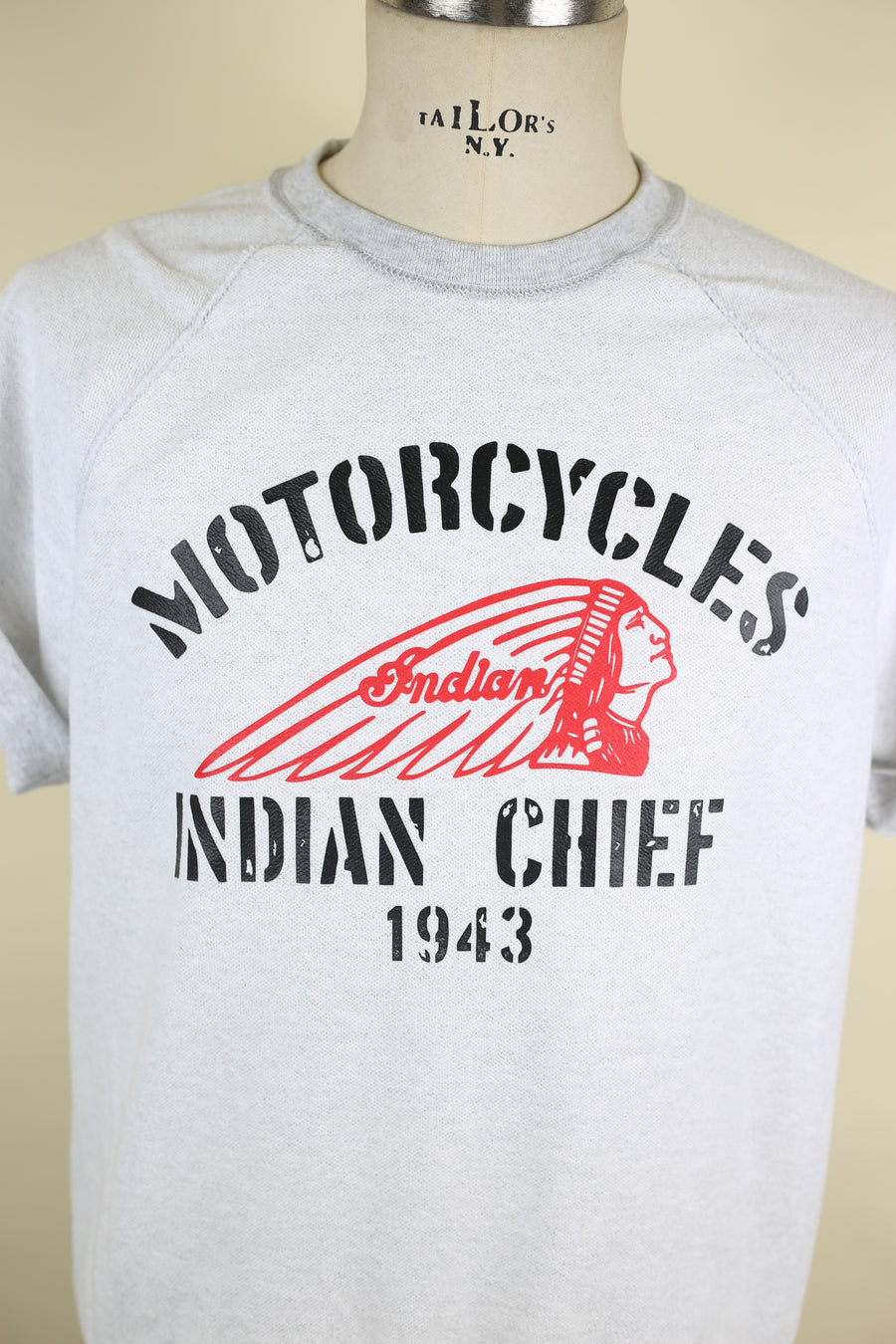Indian Motorcycle Reverse Half Sleeve Sweatshirt