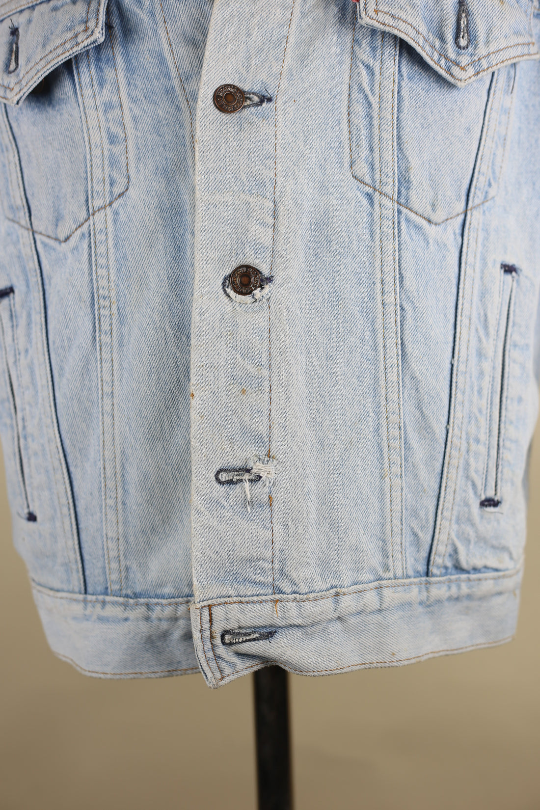 GIACCA DI JEANS vintage levis   -  M  -