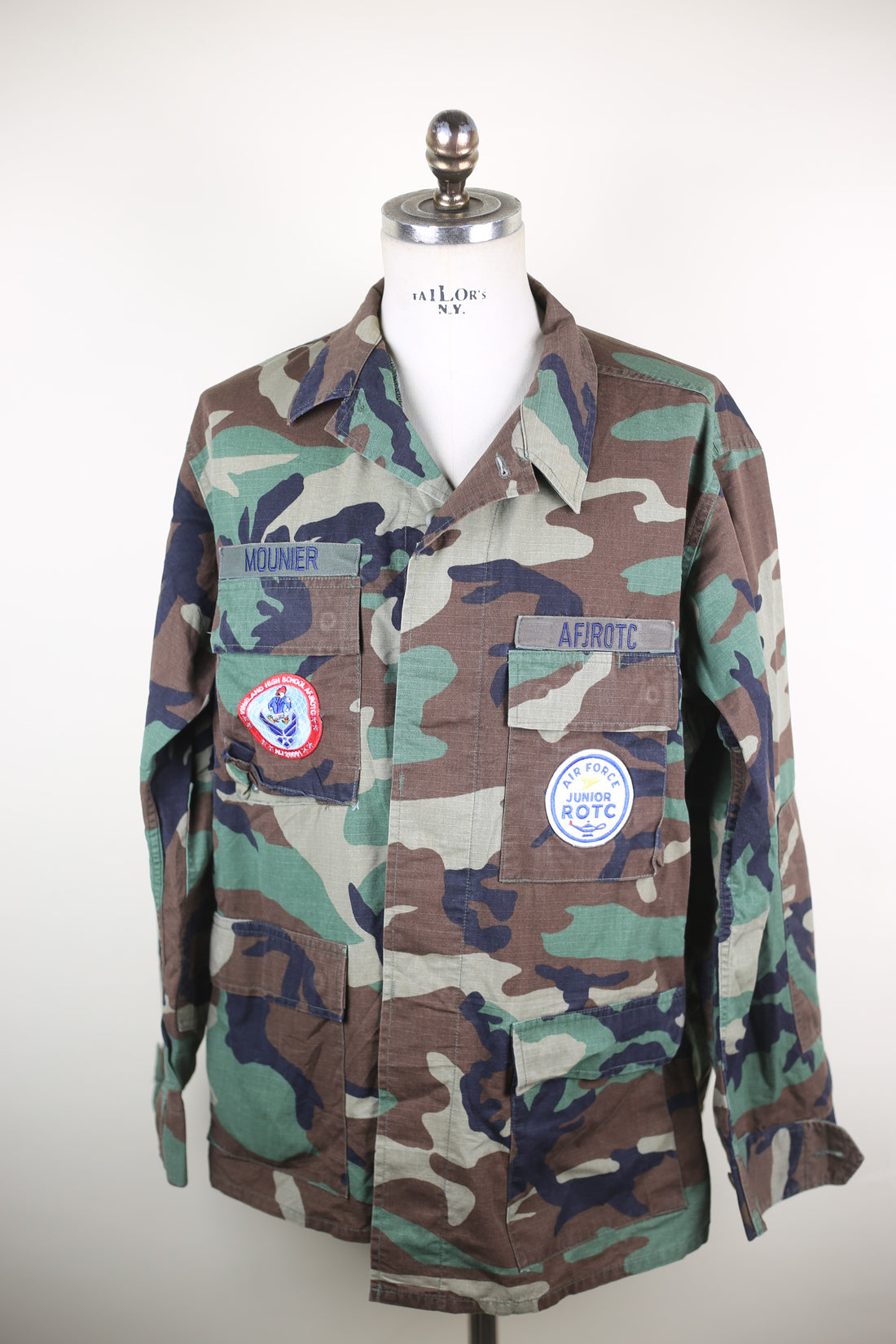US Air Force Bdu Camouflage Jacket - XL - (Customizable)