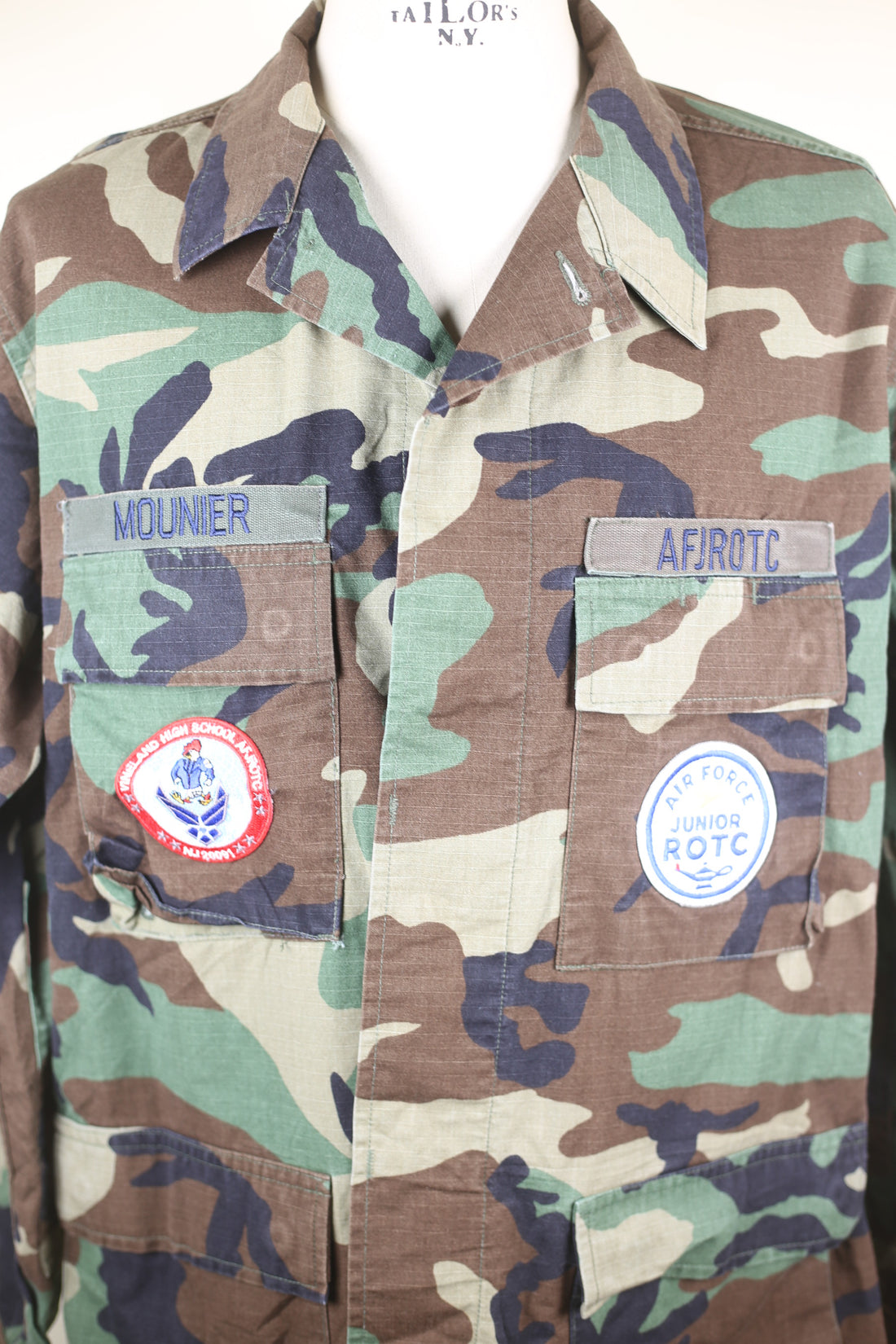 US Air Force Bdu Camouflage Jacket - XL - (Customizable)