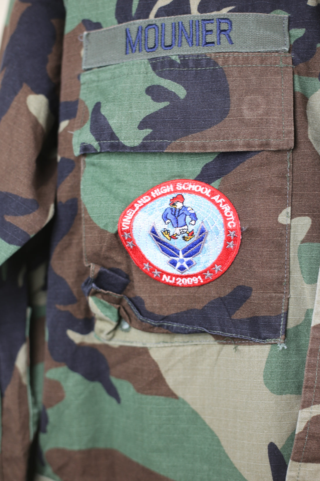 US Air Force Bdu Camouflage Jacket - XL - (Customizable)