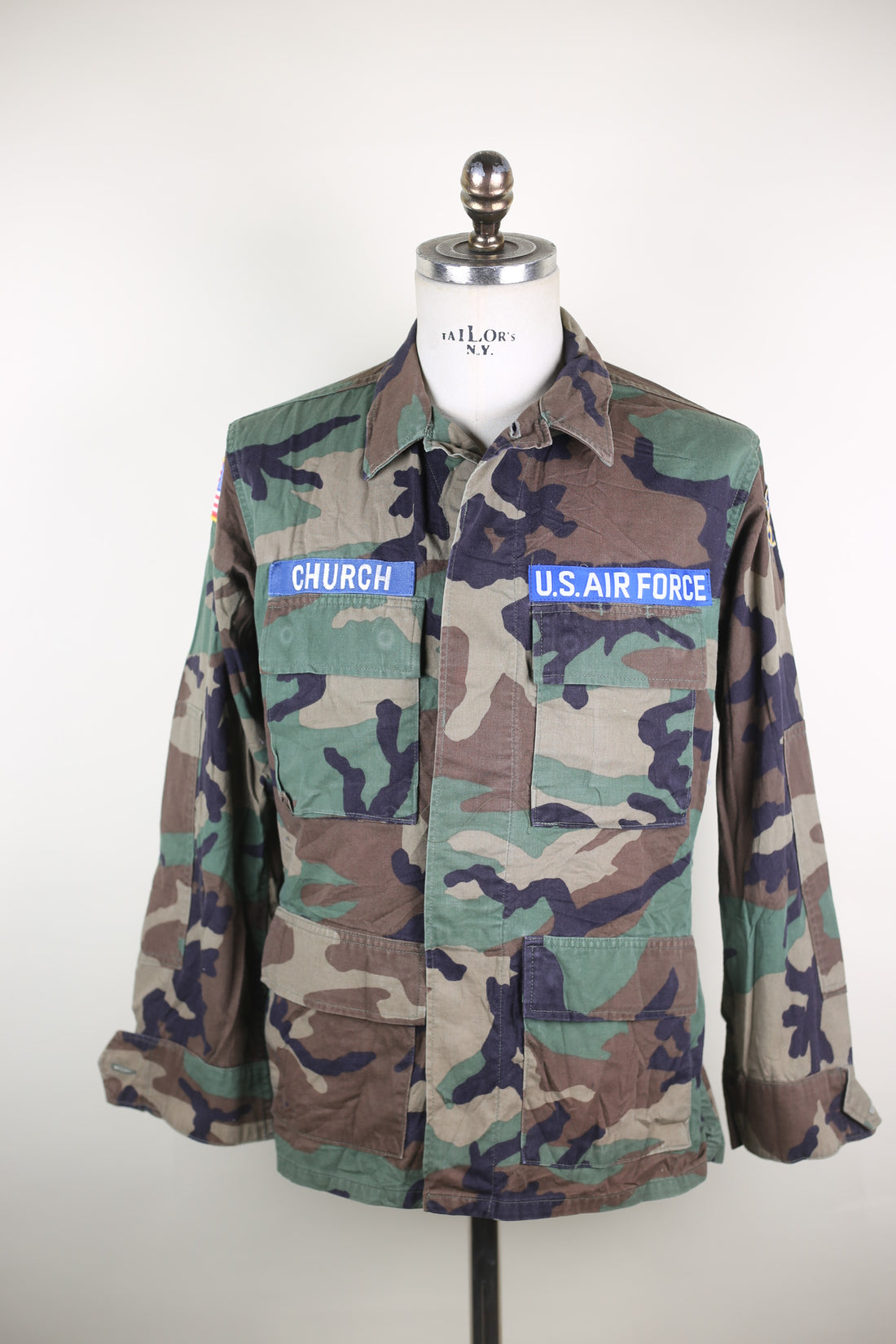 US Air Patrol Bdu Camouflage Jacket - XL - (Customizable)