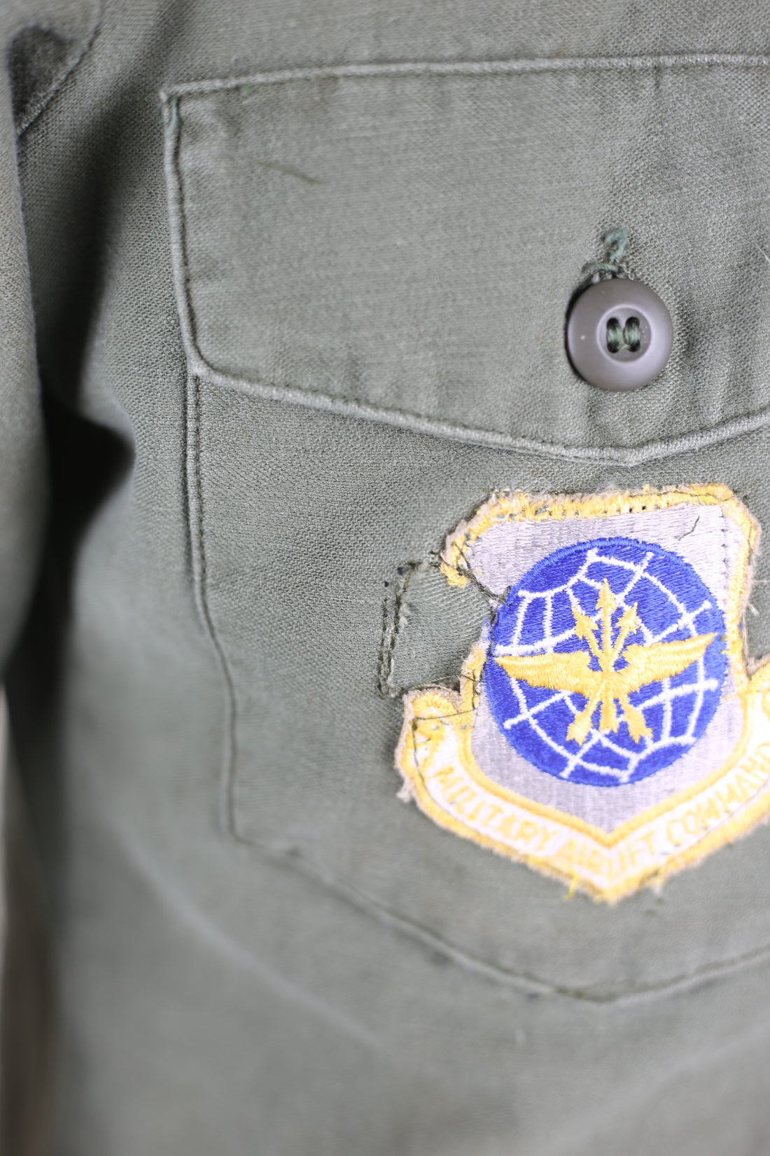 Og-107 US AIR FORCE SHIRT WITH EMBROIDERY - M -