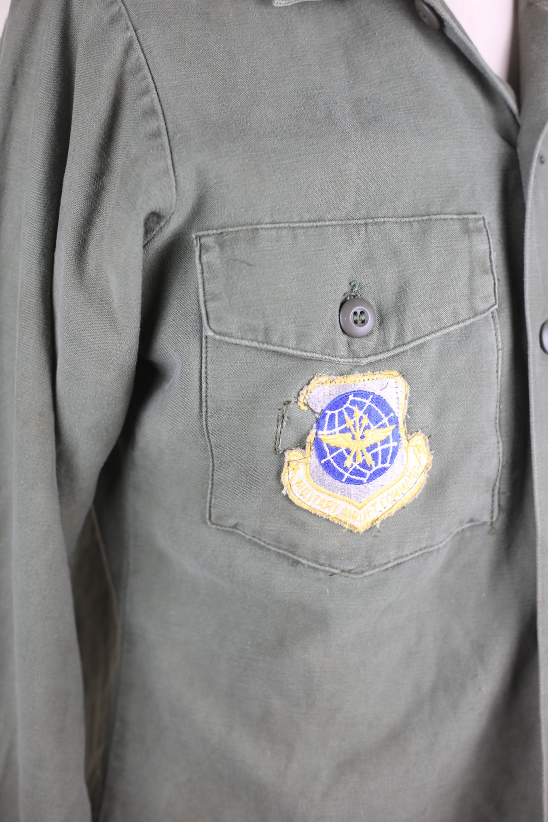 Og-107 US AIR FORCE SHIRT WITH EMBROIDERY - M -