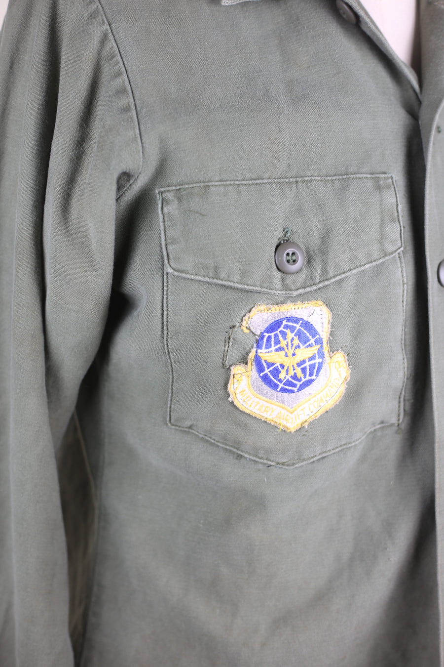 Og-107 US AIR FORCE SHIRT WITH EMBROIDERY - M -