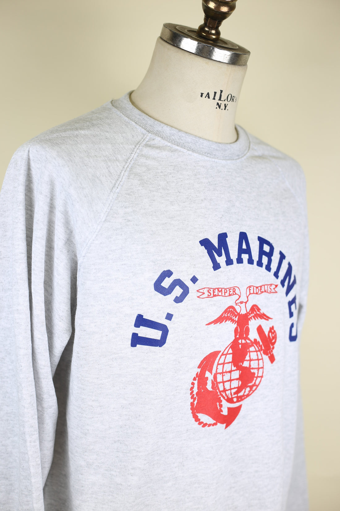 Us Marines Winter Raglan Sweatshirt