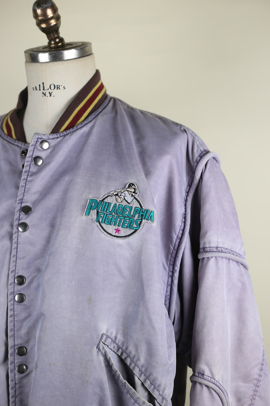 PHILADELPHIA FIGHTERS bomber jacket - L -