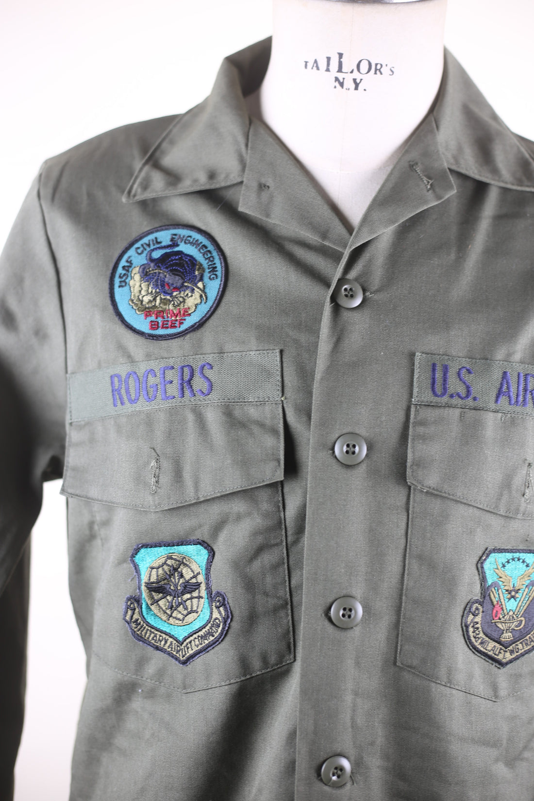 Og 507 Us Air force Shirt (CUSTOMIZABLE) - M -