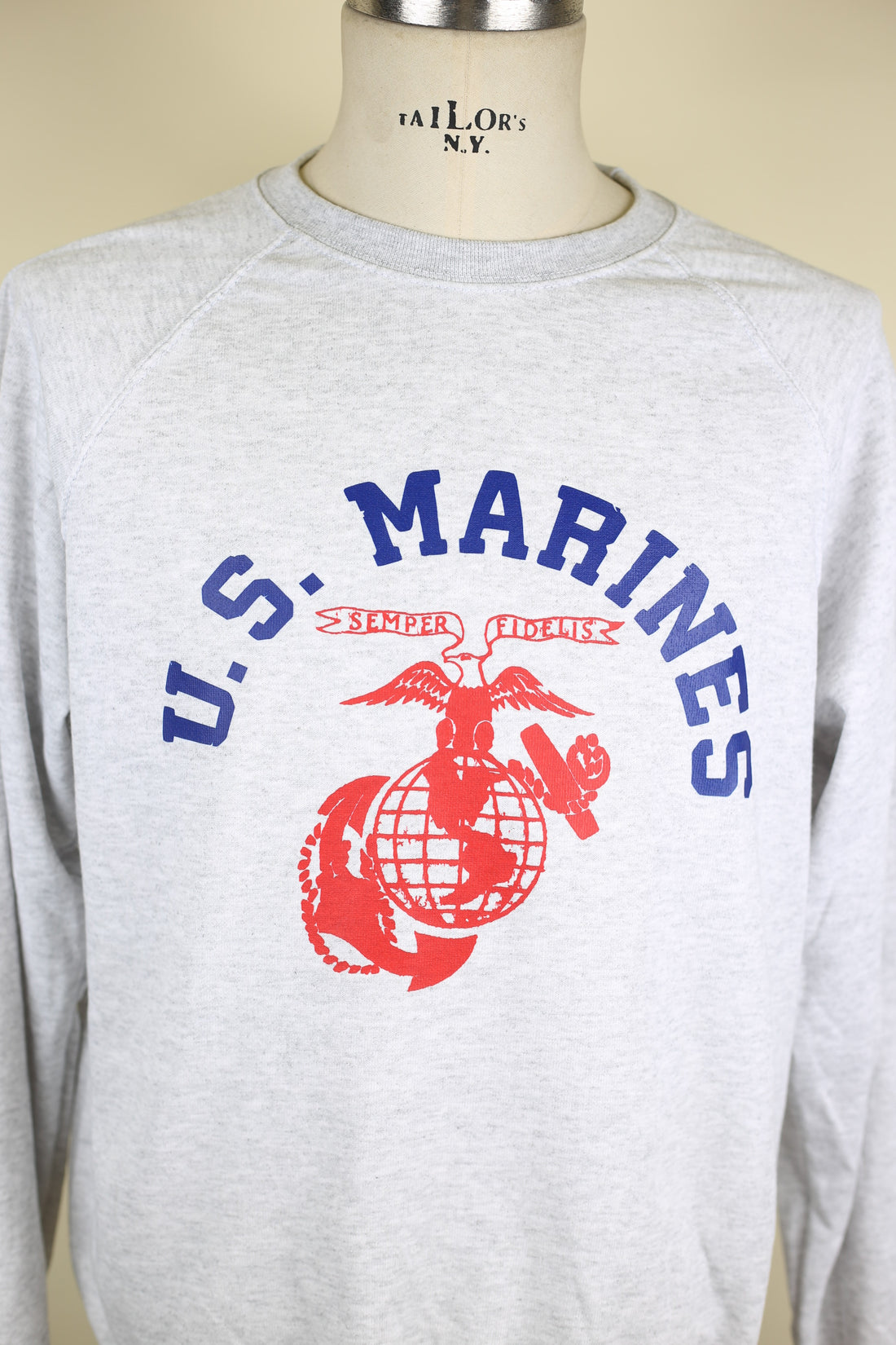 Us Marines Winter Raglan Sweatshirt