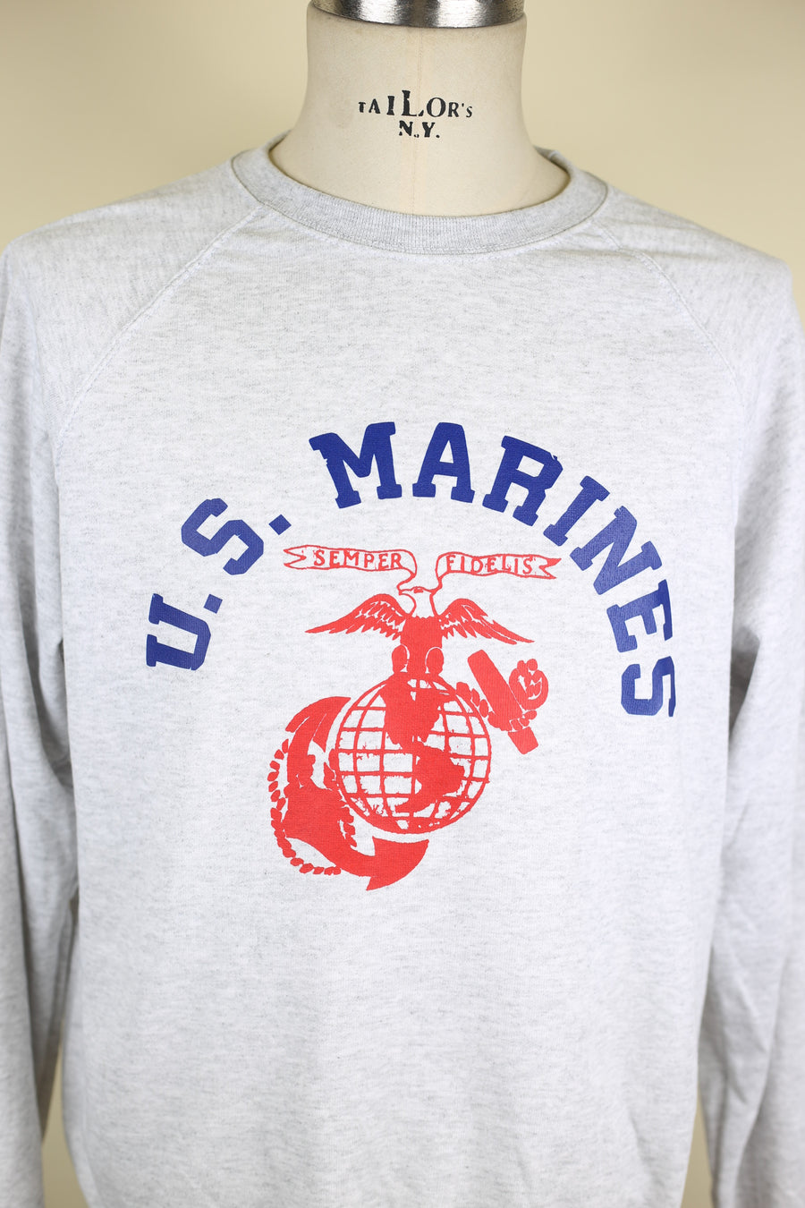 Us Marines Winter Raglan Sweatshirt