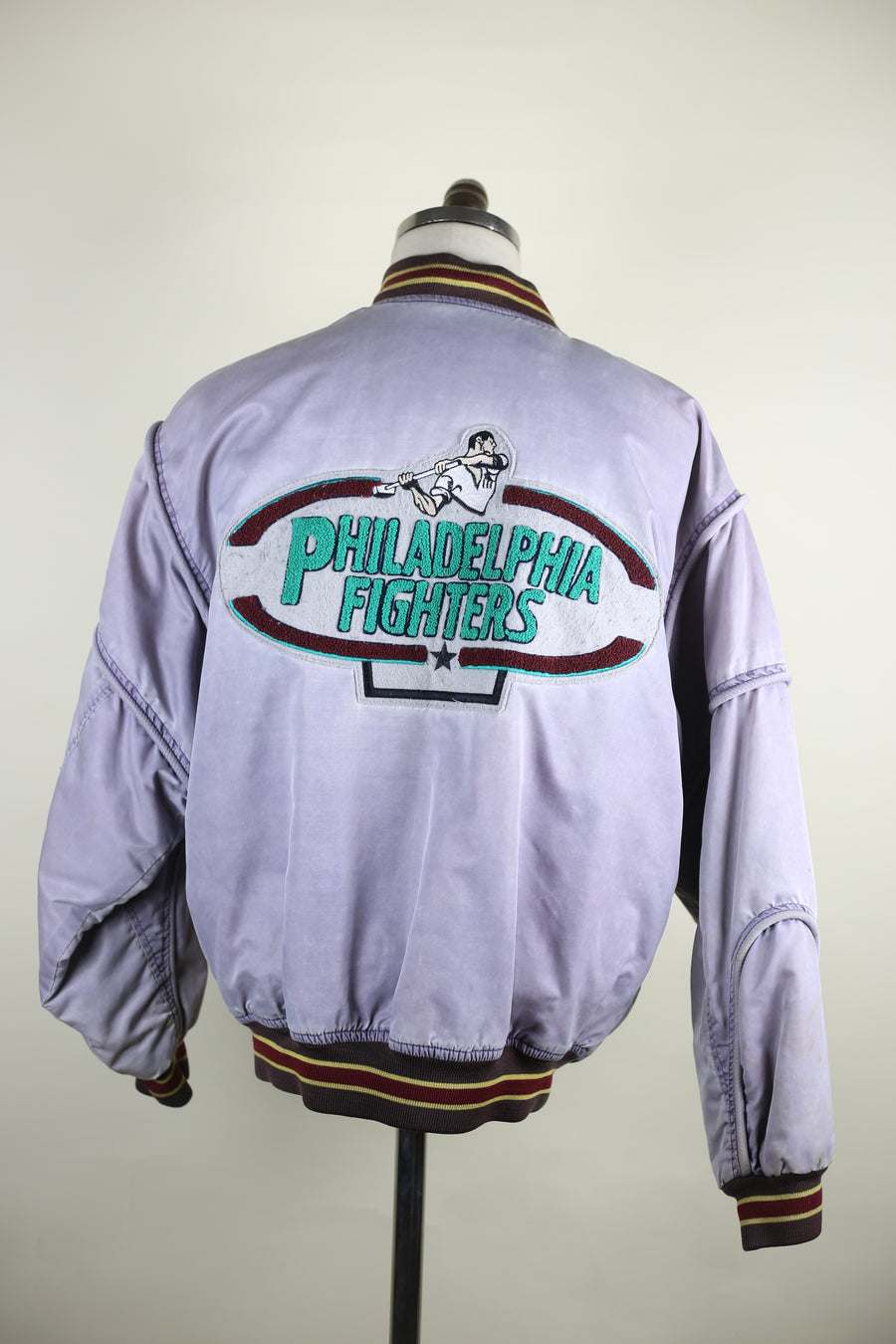 PHILADELPHIA FIGHTERS bomber jacket - L -