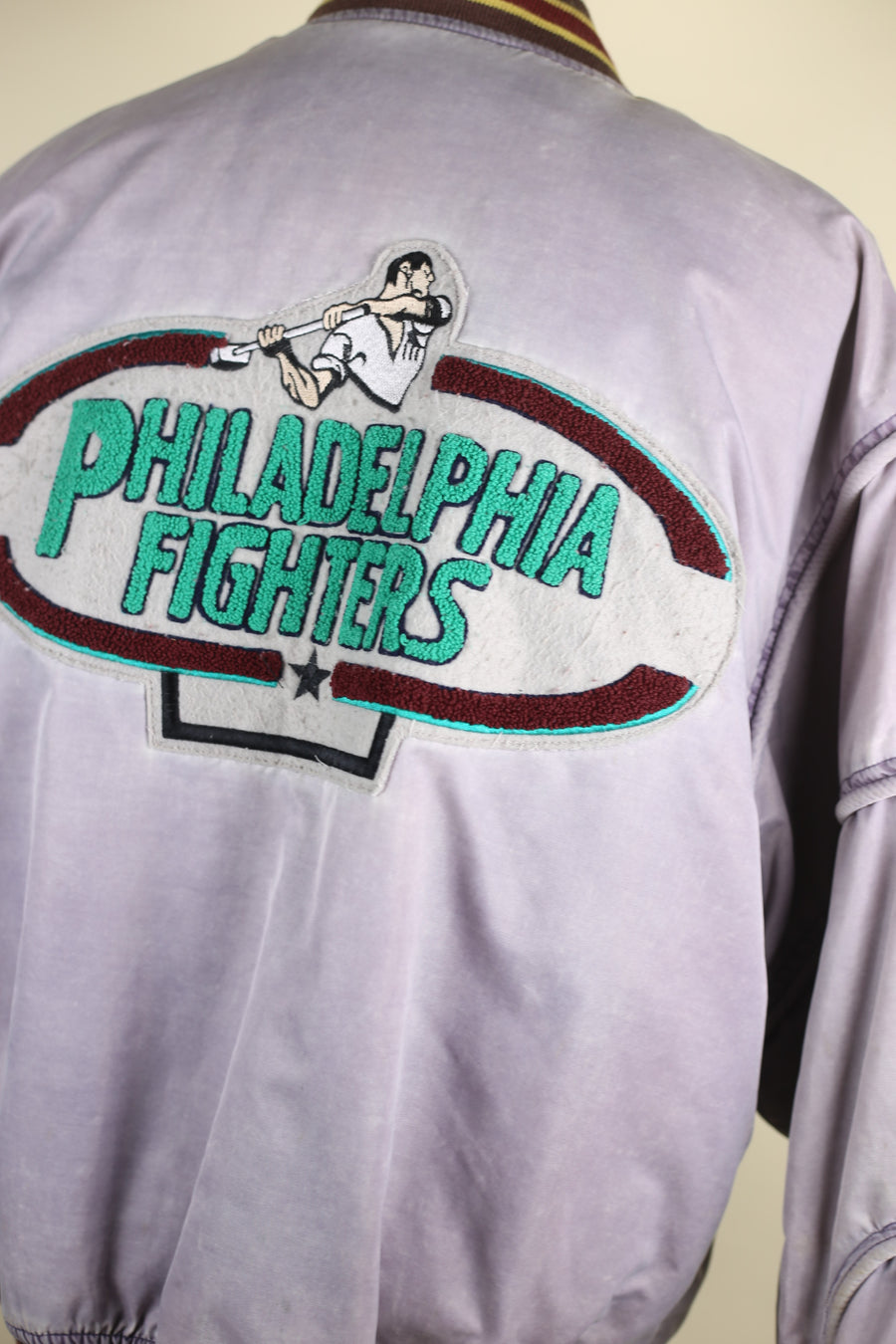 PHILADELPHIA FIGHTERS bomber jacket - L -