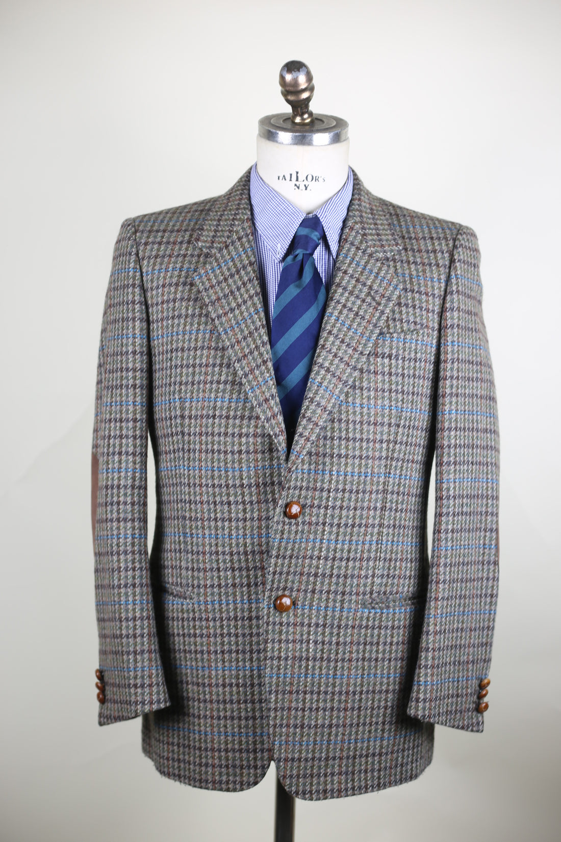 TWEED 100% WOOL jacket - S 46 48 it -