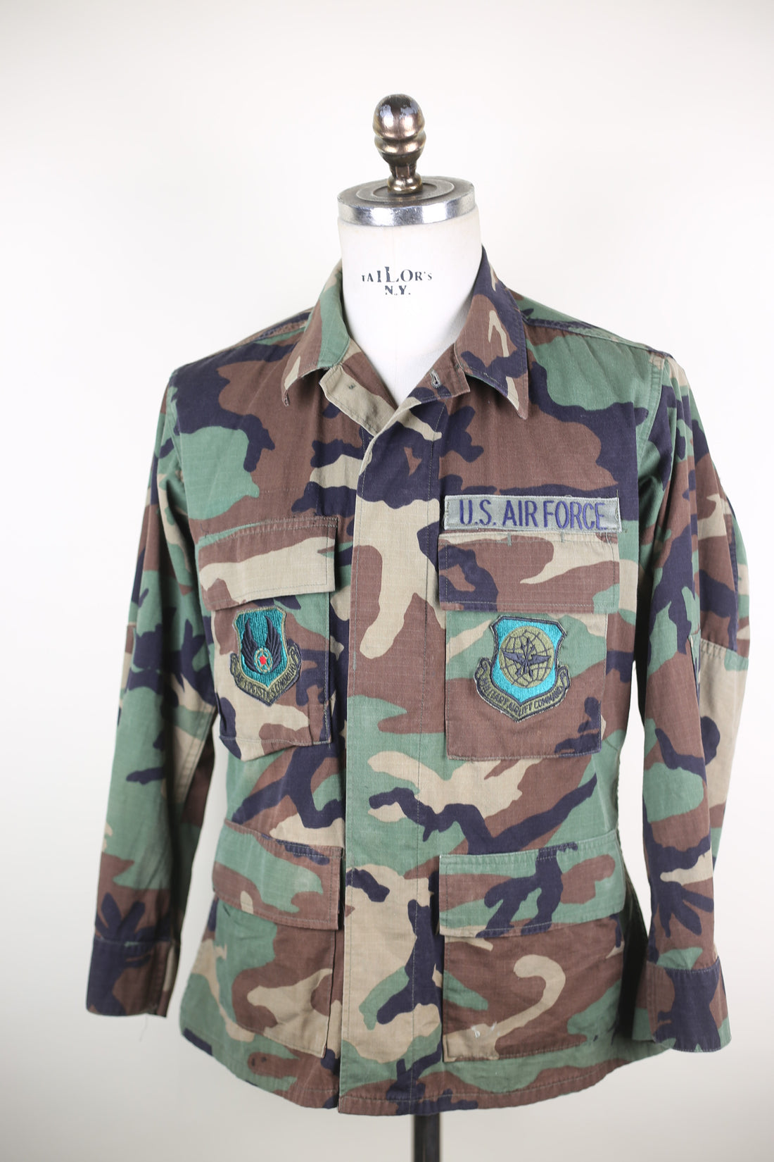 Bdu US Air force camouflage jacket - S -