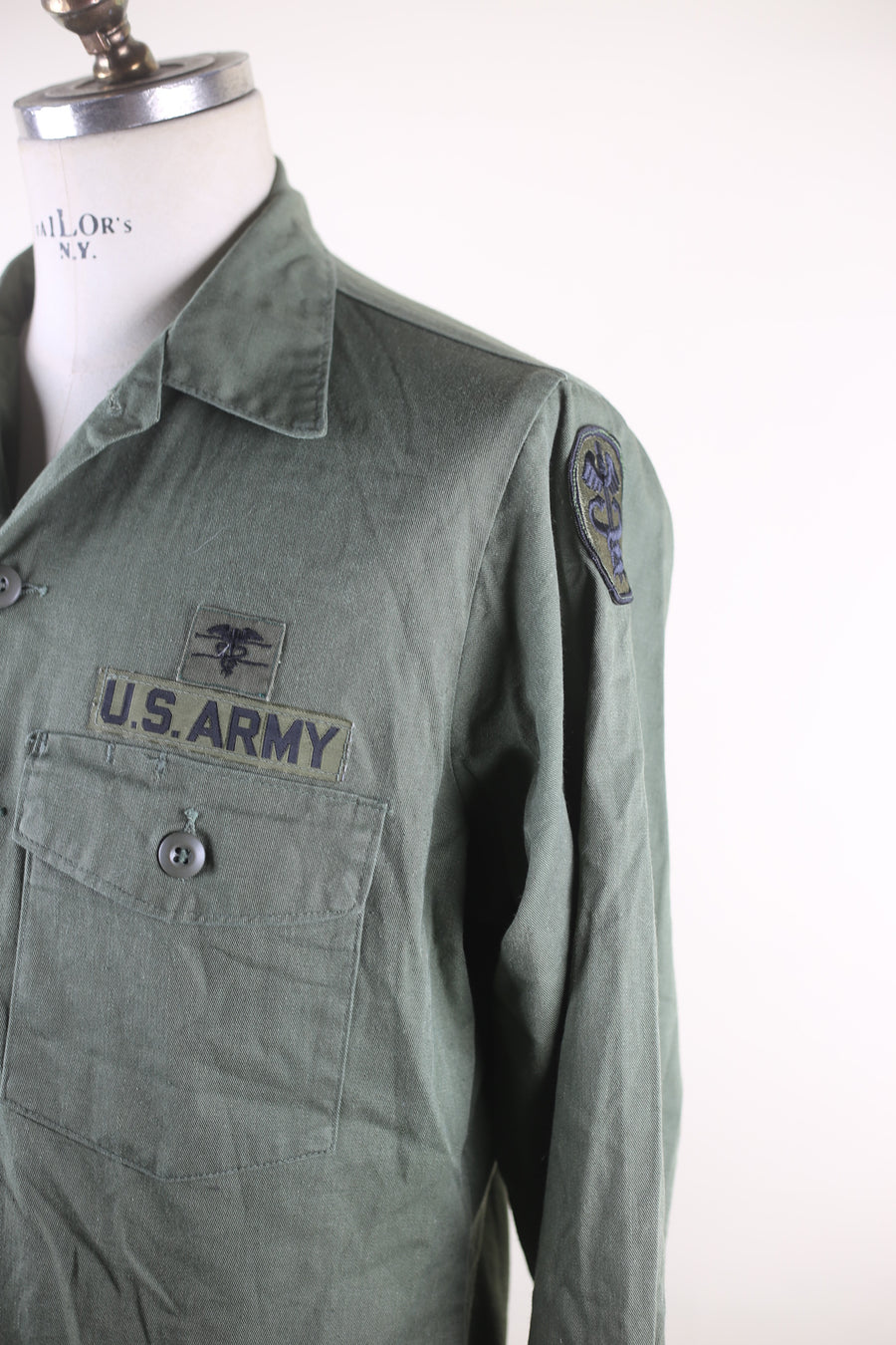 Og 507 Us ARMY shirt (CUSTOMIZABLE) - L -