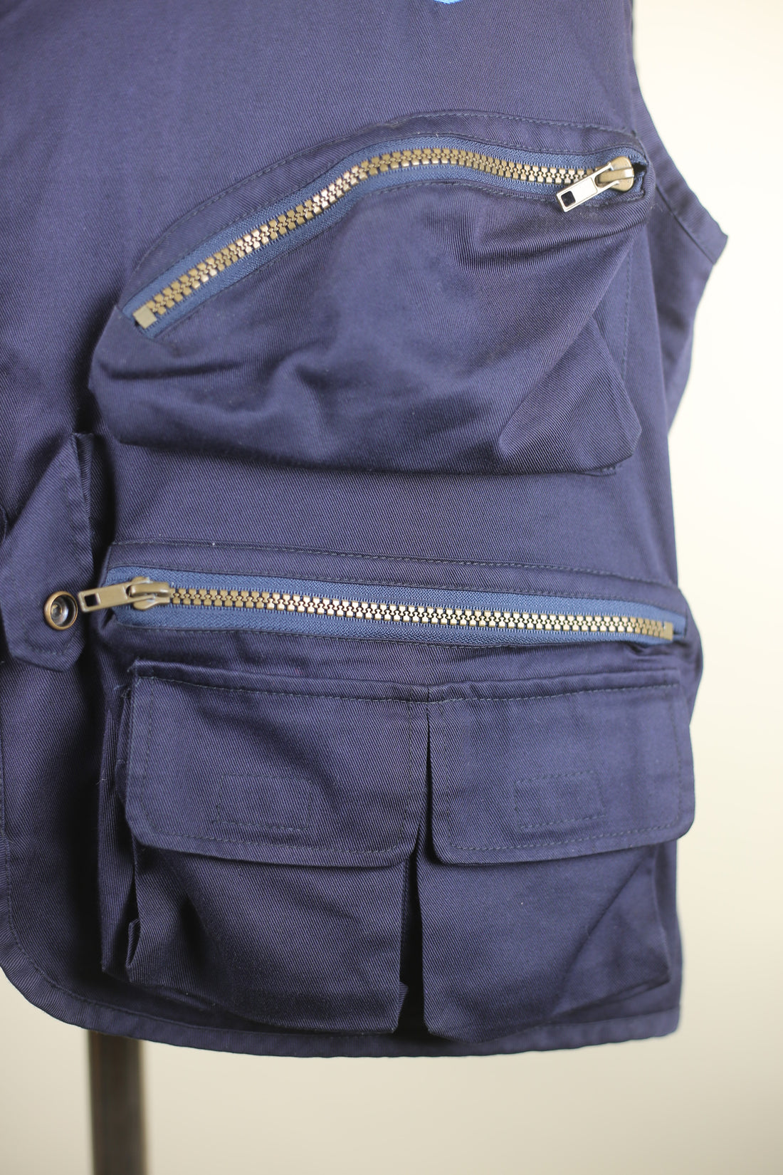 fishing vest  con ricamo -  XL  -