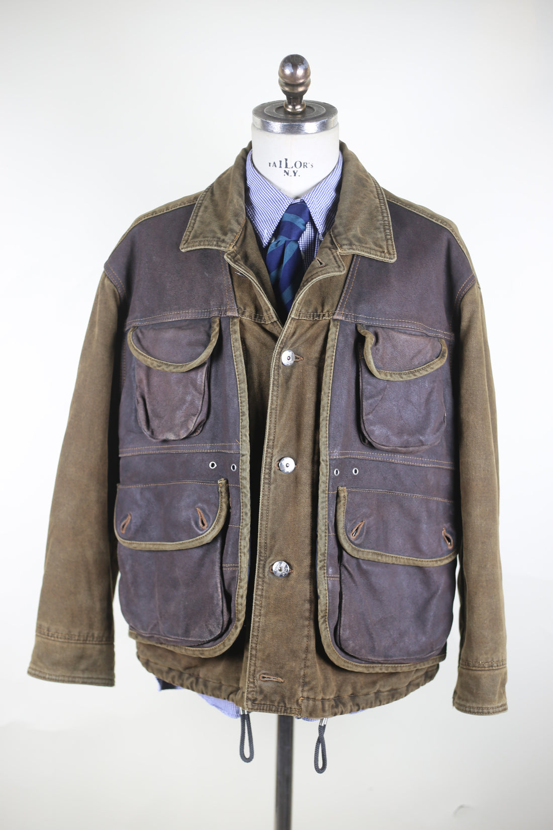 Giacca con tasconi vintage -L-