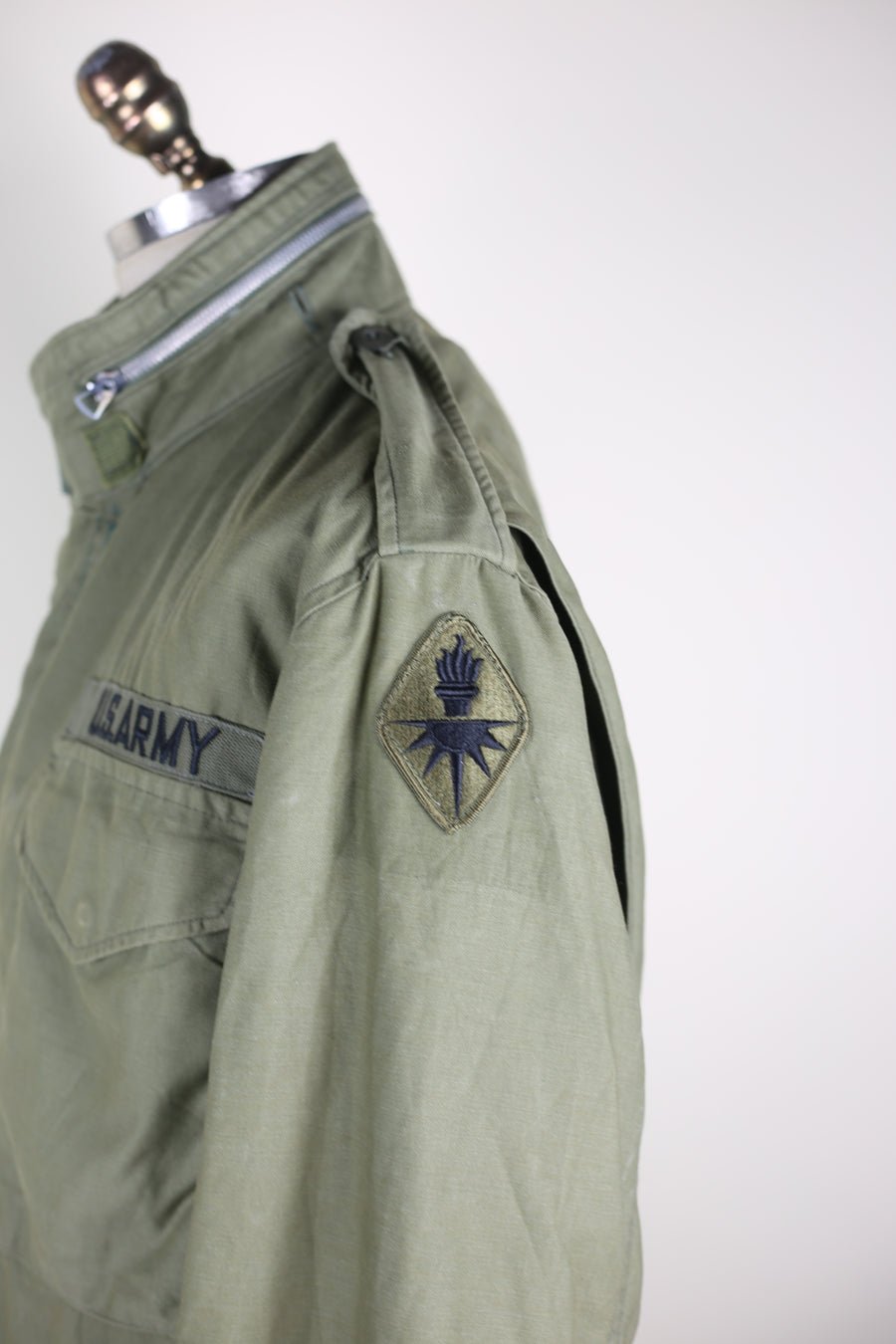 Field Jacket M-65 Us ARMY ALPHA INDUSTRIES - L -