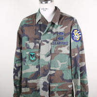 US Air Force Bdu Camouflage Jacket - XL - (Customizable)