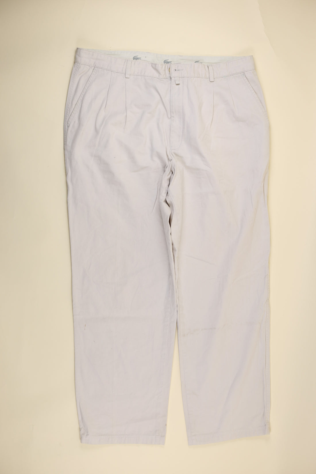 Lacoste vintage pence chinos - 54-56 IT