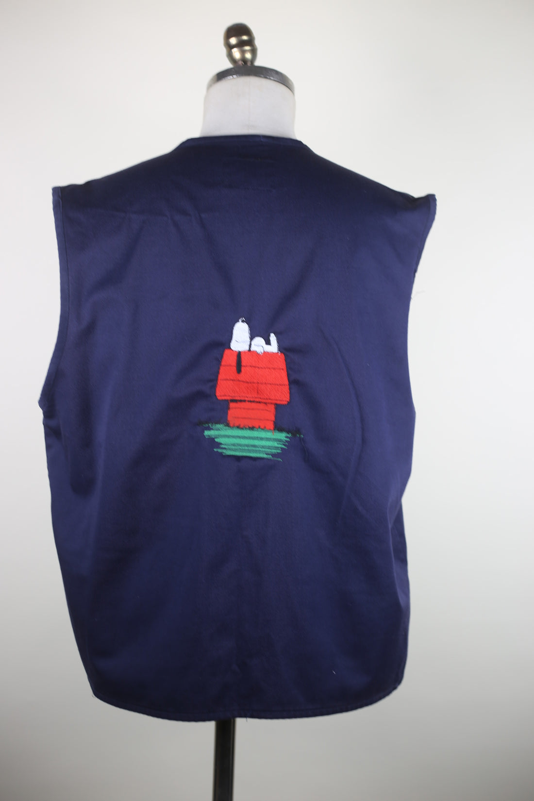 fishing vest with embroidery - M/L -