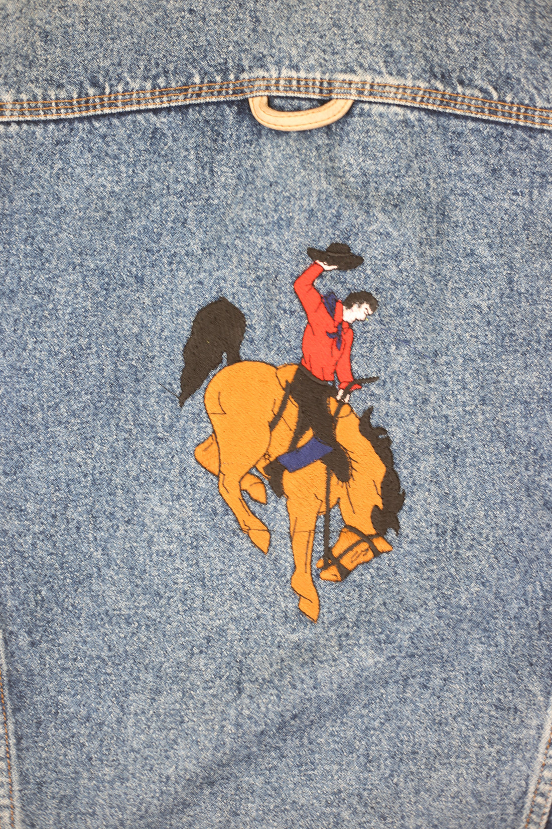 GIACCA DI JEANS vintage Marlboro Rodeo   -  L  -