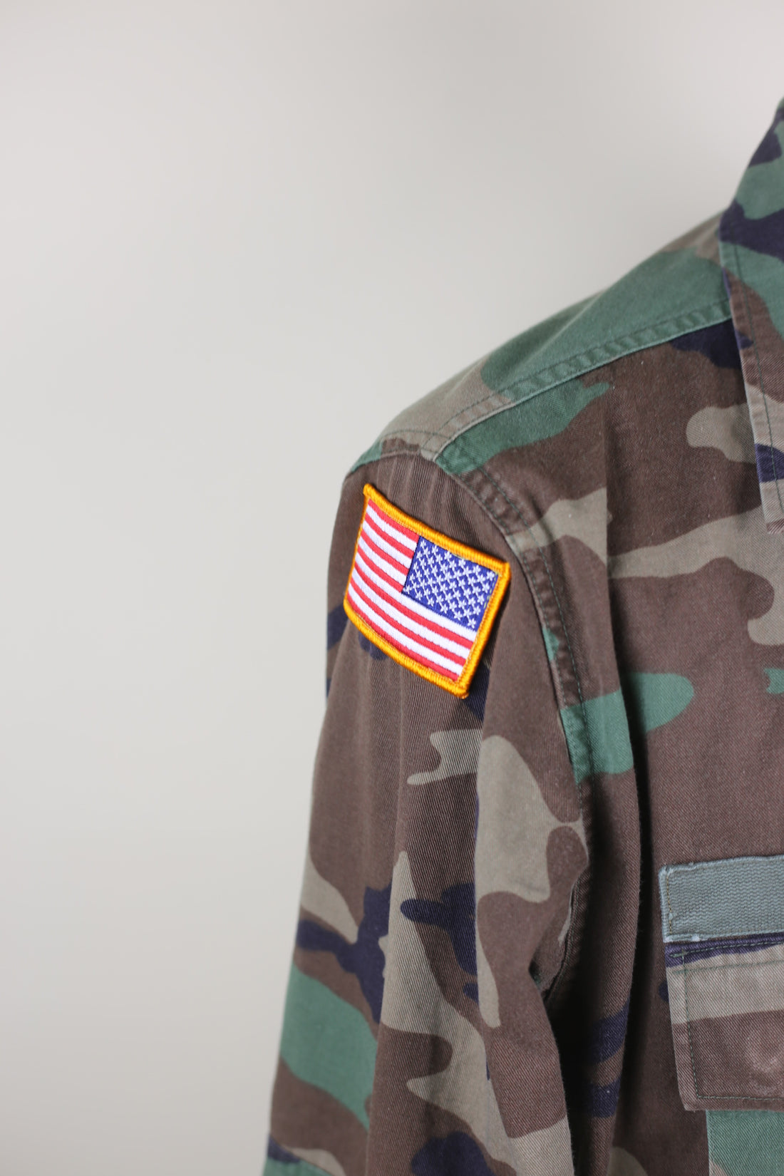 BDU Jacket WOODLAND Us ARMY POPEYE - L - (MEDIUM REGULAR USA)