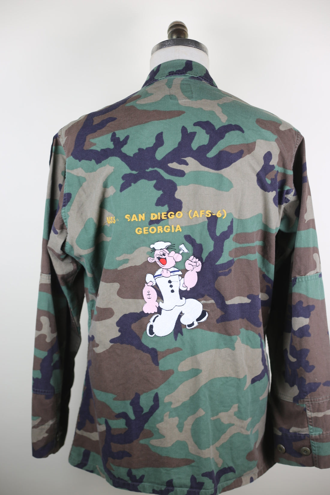 BDU Jacket WOODLAND Us ARMY POPEYE - L - (MEDIUM REGULAR USA)