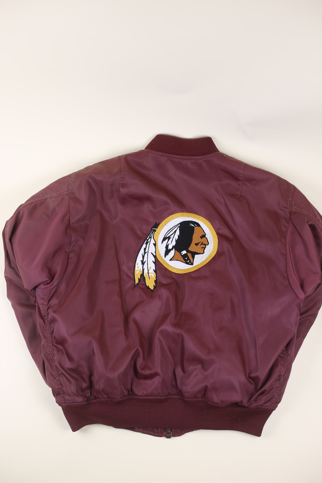 MA1 Bomber Jacket with Redskins Embroidery - L -