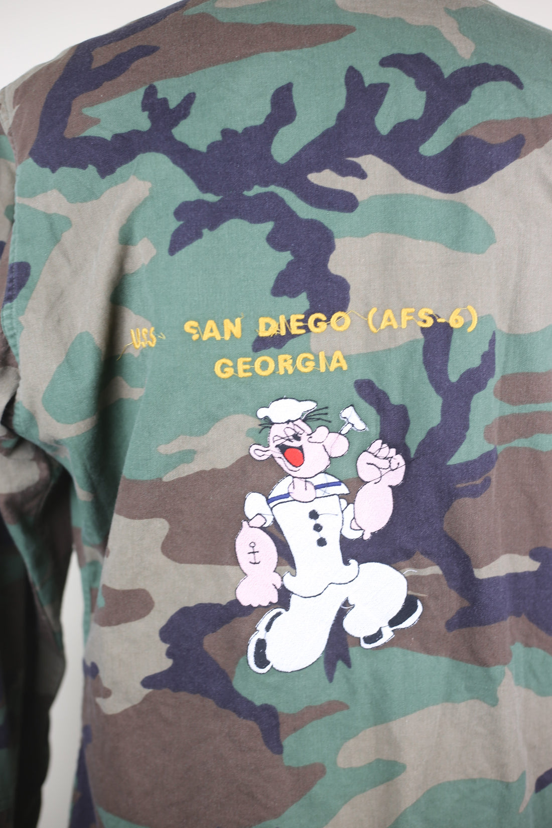 BDU Jacket WOODLAND Us ARMY POPEYE - L - (MEDIUM REGULAR USA)