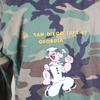 BDU Jacket WOODLAND Us ARMY POPEYE - L - (MEDIUM REGULAR USA)