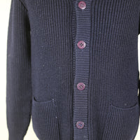 CARDIGAN VINTAGE SHAWL COLLAR  -    -