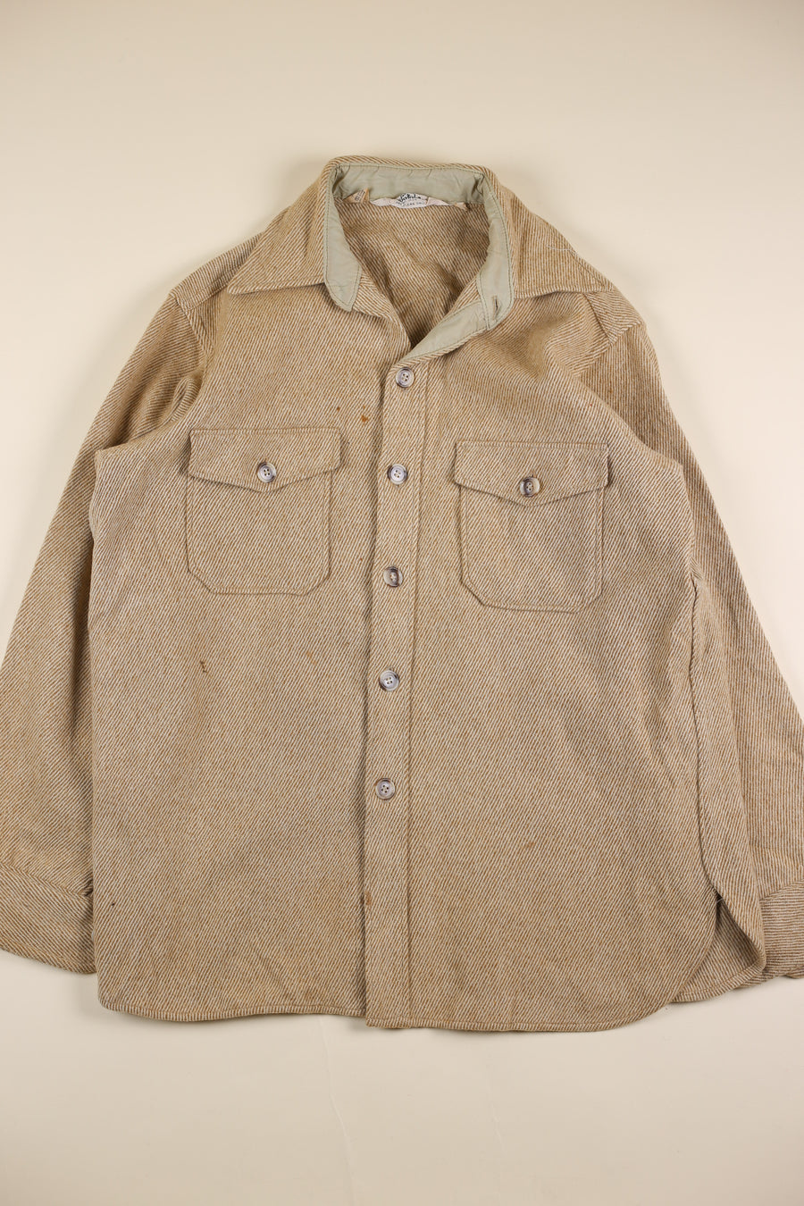 WOOLRICH MADE IN USA 1960s overshirt - L -