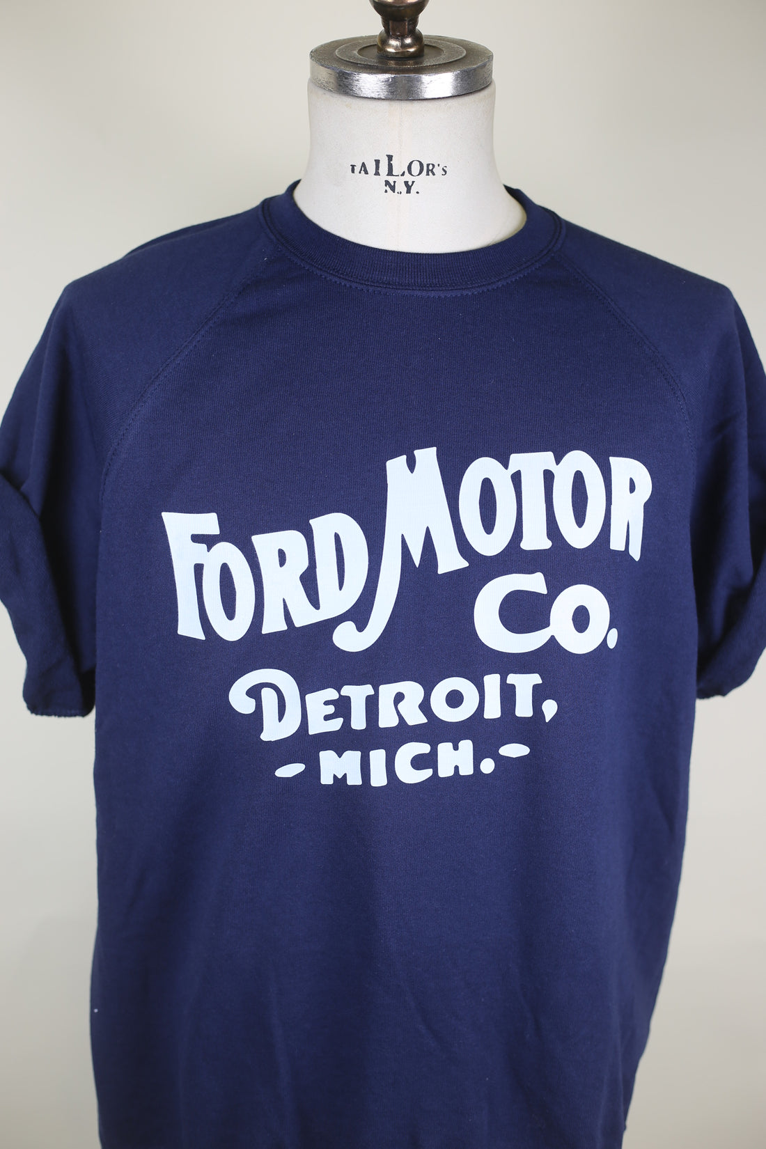 Ford Motor Raglan Half Sleeve Sweatshirt
