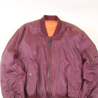 MA1 Bomber Jacket with Redskins Embroidery - L -