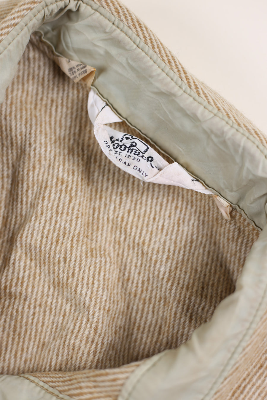 WOOLRICH MADE IN USA 1960s overshirt - L -